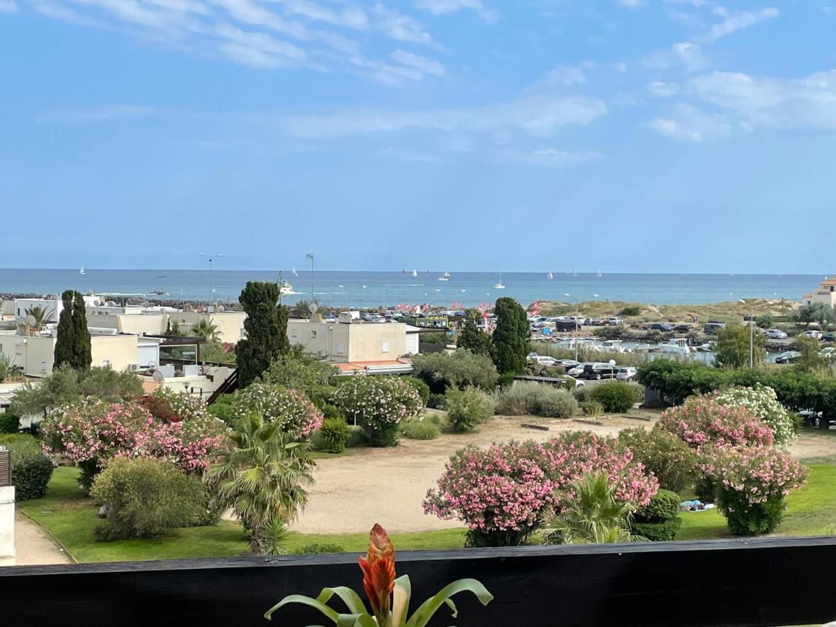 Showtime Naturiste Port Nature 6 Parking Prive Clim Ascenseur Vue Mer Agde Exterior foto